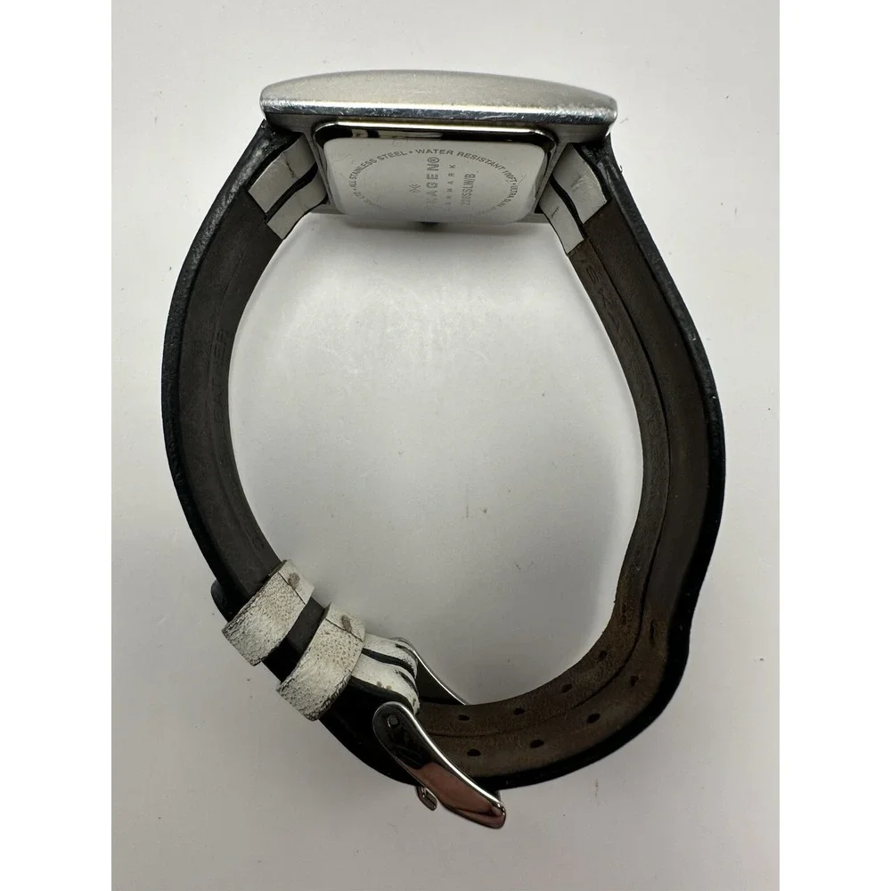 Skagen 228SSLW/B Ladies Watch New Battery 25MM‎ 7.5